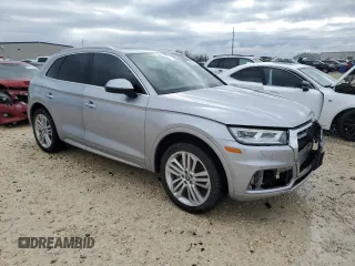 2019 Audi Q5 Prestige with VIN WA1CNAFY6K2097305, listed as a Copart auction lot 42100015 with 56,562 mi miles and Salvage Title. Bid and sale history available at carsss.com. Image 4.