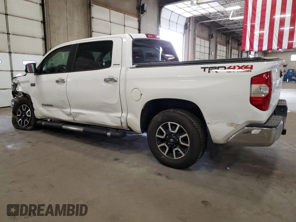 2018 Toyota Tundra SR5 z VIN 5TFHW5F15JX767768, wystawiony jako Copart lot #73587614 z przebiegiem 61 001 mil mil oraz Szkoda całkowita • Salvage title. Historia ofert i sprzedaży dostępna na DreamBid. Obrazek 2.