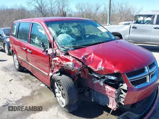 2014 Dodge Grand Caravan American Value with VIN 2C4RDGBG6ER223820, listed as a IAAI auction lot 41705097 with 213,180 mi miles and . Bid and sale history available at DreamBid. Image 1.