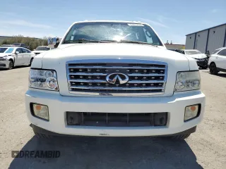 2008 Infiniti QX56 with VIN 5N3AA08C48N908968, listed as a Copart auction lot 53845735 with 166,339 mi miles and Salvage Title. Bid and sale history available at DreamBid. Image 5.