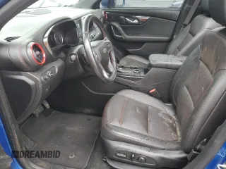 2019 Chevrolet Blazer RS with VIN 3GNKBJRS7KS608209, listed as a Copart auction lot 62657435 with 79,453 mi miles and Salvage title. Bid and sale history available at DreamBid. Image 7.