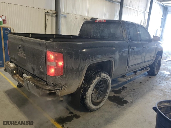 2016 GMC Sierra 1500 with VIN 1GTV2LEC1GZ391069, listed as a Copart auction lot 45984495 with 110,218 mi miles and Salvage Title. Bid and sale history available at carsss.com. Image 3.