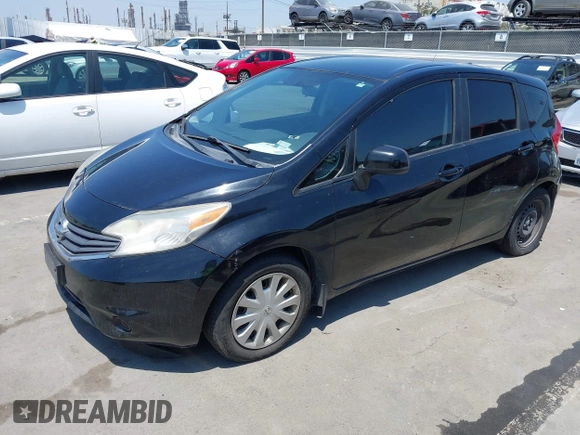 2014 Nissan Note SV with VIN 3N1CE2CP7EL404560, listed as a IAAI auction lot 42482840 with 136,089 mi miles and . Bid and sale history available at DreamBid. Image 2.