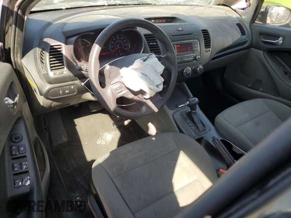 2016 Kia Forte LX with VIN KNAFK4A65G5538928, listed as a Copart auction lot 50807395 with 107,063 mi miles and Salvage Title. Bid and sale history available at carsss.com. Image 8.