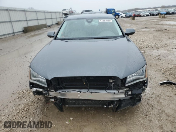 2013 Audi A8 3.0L with VIN WAUAGAFD2DN016626, listed as a Copart auction lot 51662665 with 73,741 mi miles and Salvage title. Bid and sale history available at DreamBid. Image 5.