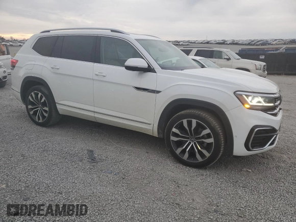 2021 Volkswagen Atlas SEL Premium R-Line с VIN 1V2FR2CA0MC561253, выставлен на аукционе Copart как лот 51237035 с пробегом 52 229 миль миль и Списание • Salvage title. История ставок и продаж доступна на DreamBid. Изображение 4.
