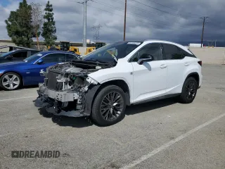 2017 Lexus RX 350 with VIN 2T2ZZMCA8HC049601, listed as a Copart auction lot 51104375 with 134,604 mi miles and Salvage Title. Bid and sale history available at DreamBid. Image 1.