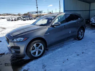 2018 Jaguar F-Pace 20d Premium with VIN SADCJ2FN2JA260943, listed as a Copart auction lot 83870134 with 84,396 mi miles and Salvage Title. Bid and sale history available at DreamBid. Image 1.