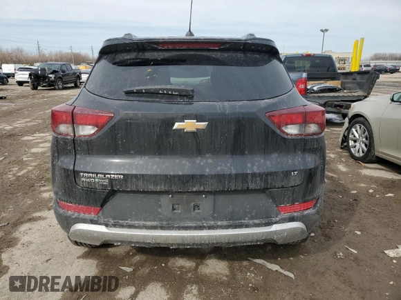 2021 Chevrolet TrailBlazer LT with VIN KL79MRSL1MB169734, listed as a Copart auction lot 46303025 with 81,213 mi miles and Salvage Title. Bid and sale history available at DreamBid. Image 6.