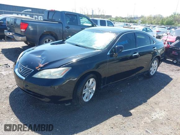 2008 Lexus ES 350 with VIN JTHBJ46G182155060, listed as a IAAI auction lot 42048105 with 237,280 mi miles. Bid and sale history available at carsss.com. Image 2.