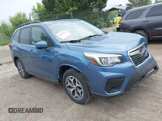 2019 Subaru Forester Premium with VIN JF2SKAGCXKH442640, listed as a IAAI auction lot 42488712 with 37,964 mi miles and . Bid and sale history available at DreamBid. Image 1.