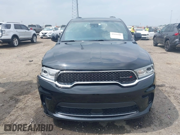 2023 Dodge Durango SXT Launch Edition with VIN 1C4RDJAG0PC584678, listed as a IAAI auction lot 42194281 with 34,013 mi miles and . Bid and sale history available at DreamBid. Image 12.