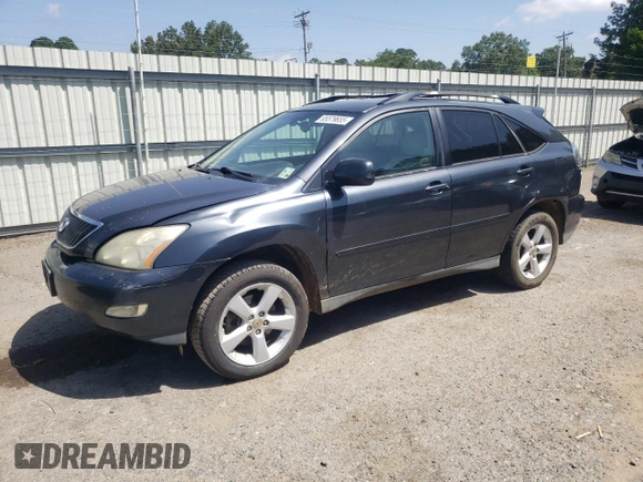 2006 Lexus RX 330 z VIN 2T2GA31U96C048377, wystawiony jako Copart lot #65579655 z przebiegiem Nie podano mil oraz Szkoda całkowita • Salvage title. Historia ofert i sprzedaży dostępna na DreamBid. Obrazek 1.