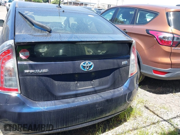 2015 Toyota Prius Four with VIN JTDKN3DUXF1937207, listed as a IAAI auction lot 41239892 with 162,140 mi miles and . Bid and sale history available at DreamBid. Image 17.