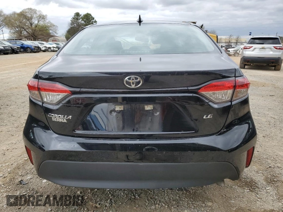 2023 Toyota Corolla LE with VIN 5YFB4MDE0PP070916, listed as a Copart auction lot 49873085 with 52,005 mi miles and Salvage Title. Bid and sale history available at carsss.com. Image 6.
