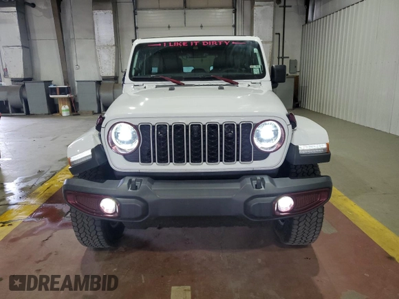 2024 Jeep Wrangler Sahara with VIN 1C4PJXEG8RW354580, listed as a Copart auction lot 64086715 with 11,721 mi miles and Salvage title. Bid and sale history available at DreamBid. Image 5.