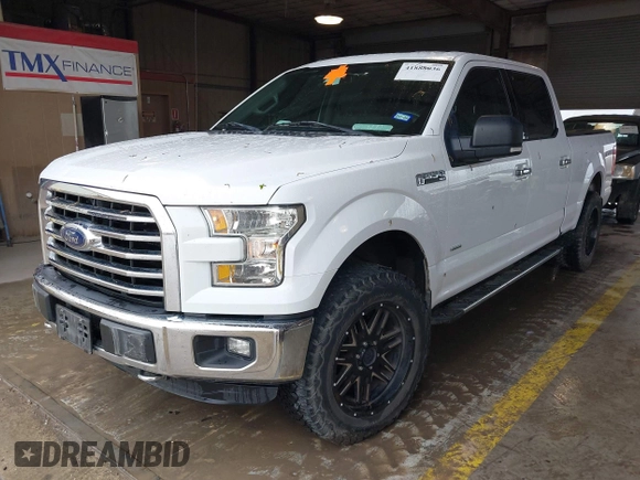2016 Ford F-150 XLT with VIN 1FTFW1EG1GKD21922, listed as a IAAI auction lot 41888036 with 128,846 mi miles. Bid and sale history available at carsss.com. Image 2.