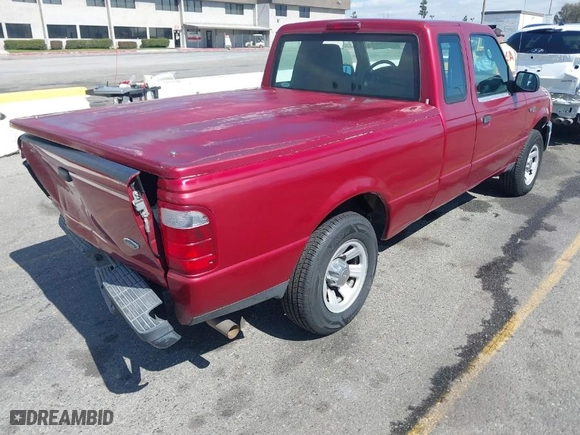 2005 Ford Ranger XL with VIN 1FTYR14U85PA06428, listed as a IAAI auction lot 41712486 with 125,067 mi miles. Bid and sale history available at carsss.com. Image 4.