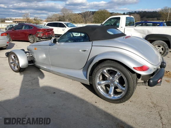 2001 Plymouth Prowler z VIN 1P3EW65G61V700039, wystawiony jako Copart lot #82292754 z przebiegiem 35 401 mil mil oraz Tytuł czysty. Historia ofert i sprzedaży dostępna na DreamBid. Obrazek 2.