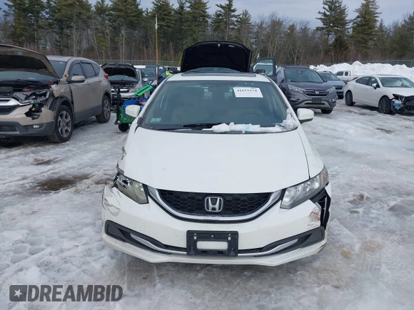 2015 Honda Civic EX with VIN 2HGFB2F86FH533408, listed as a IAAI auction lot 41655178 with 150,789 mi miles and . Bid and sale history available at carsss.com. Image 13.