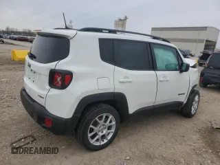 2022 Jeep Renegade Latitude with VIN ZACNJDB11NPN84052, listed as a Copart auction lot 51668205 with Not provided miles and Salvage title. Bid and sale history available at DreamBid. Image 3.