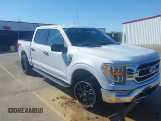 2021 Ford F-150 XL with VIN 1FTFW1E84MKD19960, listed as a IAAI auction lot 41734606 with 48,141 mi miles. Bid and sale history available at carsss.com. Image 1.