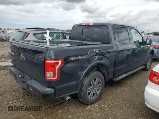 2016 Ford F-150 XL with VIN 1FTEW1CP1GFA14077, listed as a Copart auction lot 48942875 with 139,754 mi miles and Salvage Title. Bid and sale history available at carsss.com. Image 3.