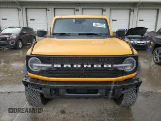 2022 Ford Bronco с VIN 1FMEE5DP5NLB51641, выставлен на аукционе Copart как лот 56281205 с пробегом 37 683 миль миль и Списание • Salvage title. История ставок и продаж доступна на DreamBid. Изображение 5.