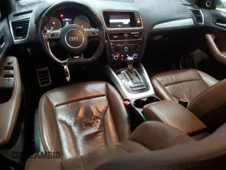 2016 Audi SQ5 3.0T Technik with VIN WA1LCAFP2GA035491, listed as a Copart auction lot 84615454 with 86,936 mi miles and Salvage Title. Bid and sale history available at carsss.com. Image 8.