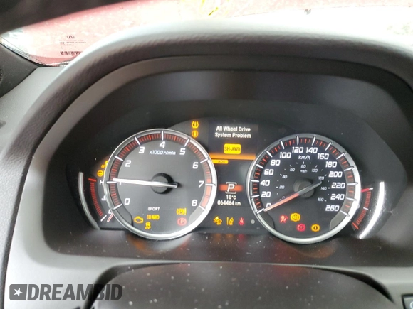 2020 Acura TLX w/A-Spec Pkg with VIN 19UUB3F62LA801635, listed as a Copart auction lot 79255494 with 64,464 mi miles and Salvage Title. Bid and sale history available at carsss.com. Image 9.