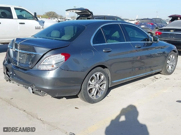2017 Mercedes-Benz C-Class C 300 with VIN 55SWF4JB1HU188040, listed as a IAAI auction lot 41654296 with 174,050 mi miles. Bid and sale history available at carsss.com. Image 4.