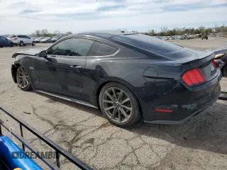 2015 Ford Mustang GT with VIN 1FA6P8CF5F5340461, listed as a Copart auction lot 54206965 with 75,313 mi miles and Salvage Title. Bid and sale history available at DreamBid. Image 2.