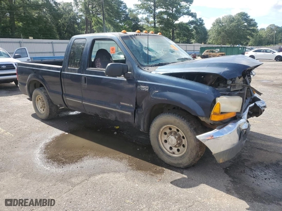 1999 Ford Super Duty F-250 XL with VIN 1FTNX20F7XEE54423, listed as a Copart auction lot 64464714 with 419,669 mi miles and Salvage Title. Bid and sale history available at carsss.com. Image 4.