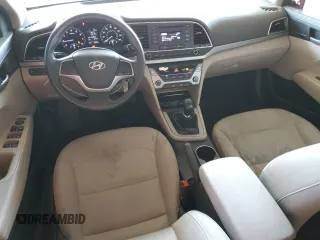 2017 Hyundai Elantra SE with VIN KMHD74LF6HU282102, listed as a Copart auction lot 57841005 with 94,024 mi miles and Salvage title. Bid and sale history available at DreamBid. Image 8.
