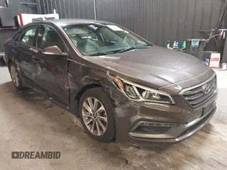 2017 Hyundai Sonata Sport with VIN 5NPE34AF4HH483482, listed as a IAAI auction lot 42042834 with 82,340 mi miles. Bid and sale history available at carsss.com. Image 1.