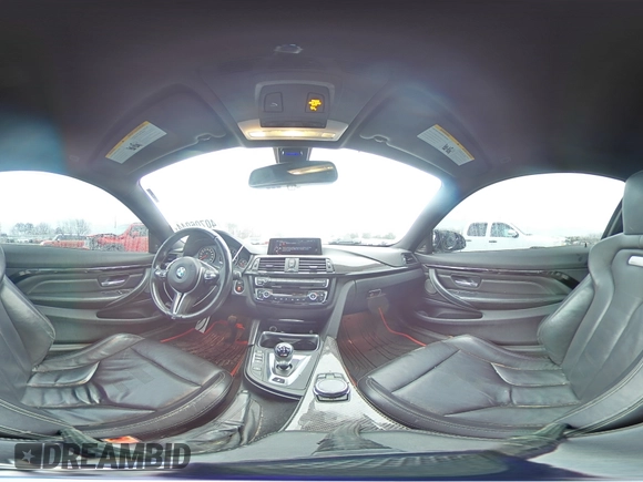 2015 BMW M4 with VIN WBS3R9C54FK330180, listed as a Copart auction lot 40706044 with 69,474 mi miles. Bid and sale history available at carsss.com. Image 13.