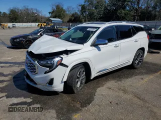 2019 GMC Terrain Denali with VIN 3GKALSEX1KL260172, listed as a Copart auction lot 46812045 with 87,872 mi miles and Salvage Title. Bid and sale history available at carsss.com. Image 1.