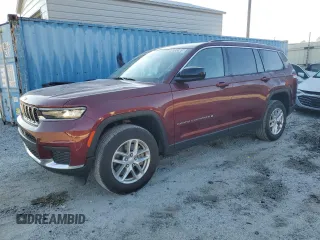 2023 Jeep Grand Cherokee Laredo z VIN 1C4RJJAG7P8835689, wystawiony jako Copart lot #46933605 z przebiegiem 51 708 mil mil oraz Czysty tytuł • Clean title. Historia ofert i sprzedaży dostępna na DreamBid. Obrazek 1.