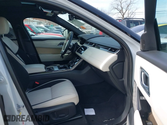 2018 Land Rover Range Rover Velar R-Dynamic SE with VIN SALYL2RX6JA737911, listed as a IAAI auction lot 41597945 with 67,656 mi miles and . Bid and sale history available at DreamBid. Image 5.