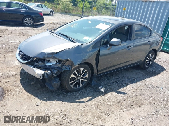 2013 Honda Civic EX with VIN 2HGFB2F86DH523443, listed as a IAAI auction lot 42199685 with 189,804 mi miles and . Bid and sale history available at DreamBid. Image 19.