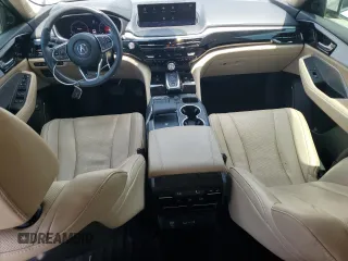 2023 Acura MDX Technology with VIN 5J8YD9H45PL000928, listed as a Copart auction lot 58206855 with 32,168 mi miles and Salvage title. Bid and sale history available at DreamBid. Image 8.