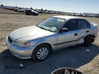 1999 Honda Civic LX with VIN 1HGEJ6676XL012089, listed as a Copart auction lot 69780554 with 161,684 mi miles and Clean Title. Bid and sale history available at carsss.com. Image 1.