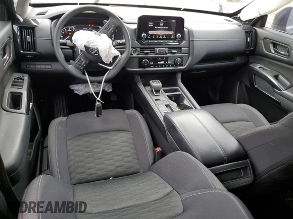 2023 Nissan Pathfinder S with VIN 5N1DR3AA0PC241027, listed as a Copart auction lot 50705045 with 44,829 mi miles and Salvage title. Bid and sale history available at DreamBid. Image 8.