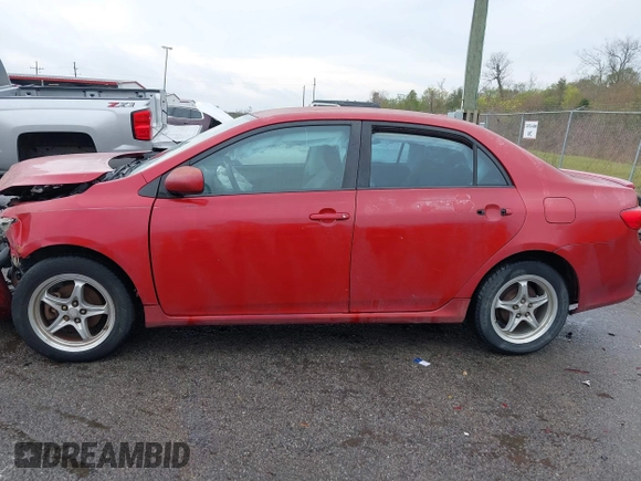 2009 Toyota Corolla with VIN 1NXBU40E09Z099663, listed as a IAAI auction lot 41069276 with 187,726 mi miles. Bid and sale history available at carsss.com. Image 14.
