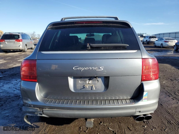 2006 Porsche Cayenne S with VIN WP1AB29P26LA60328, listed as a Copart auction lot 43821165 with 159,861 mi miles and Clean Title. Bid and sale history available at carsss.com. Image 6.