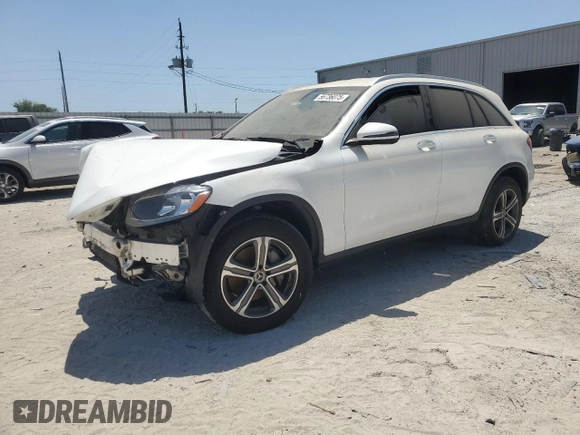 2019 Mercedes-Benz GLC 300 with VIN WDC0G4JB4KV192588, listed as a Copart auction lot 56736075 with 97,261 mi miles and Non repairable. Bid and sale history available at DreamBid. Image 1.