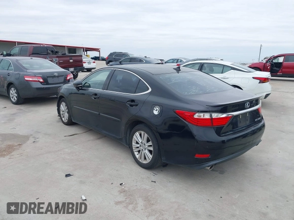 2013 Lexus ES 250 with VIN JTHBK1GG0D2051244, listed as a IAAI auction lot 41364813 with Not Provided miles and . Bid and sale history available at DreamBid. Image 3.