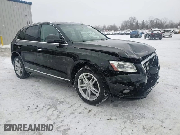 2017 Audi Q5 Premium with VIN WA1C2AFP4HA098273, listed as a Copart auction lot 41473975 with 51,449 mi miles and Salvage Title. Bid and sale history available at carsss.com. Image 14.