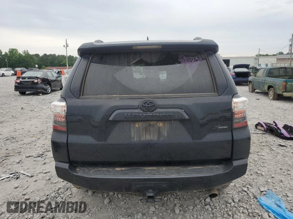 2023 Toyota 4Runner SR5 with VIN JTEEU5JR7P5298513, listed as a Copart auction lot 56635025 with 40,407 mi miles and Salvage title. Bid and sale history available at DreamBid. Image 6.