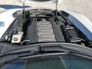 2014 Chevrolet Corvette Z51 3LT with VIN 1G1YM2D73E5105712, listed as a Copart auction lot 48076955 with 19,347 mi miles and Salvage title. Bid and sale history available at DreamBid. Image 11.